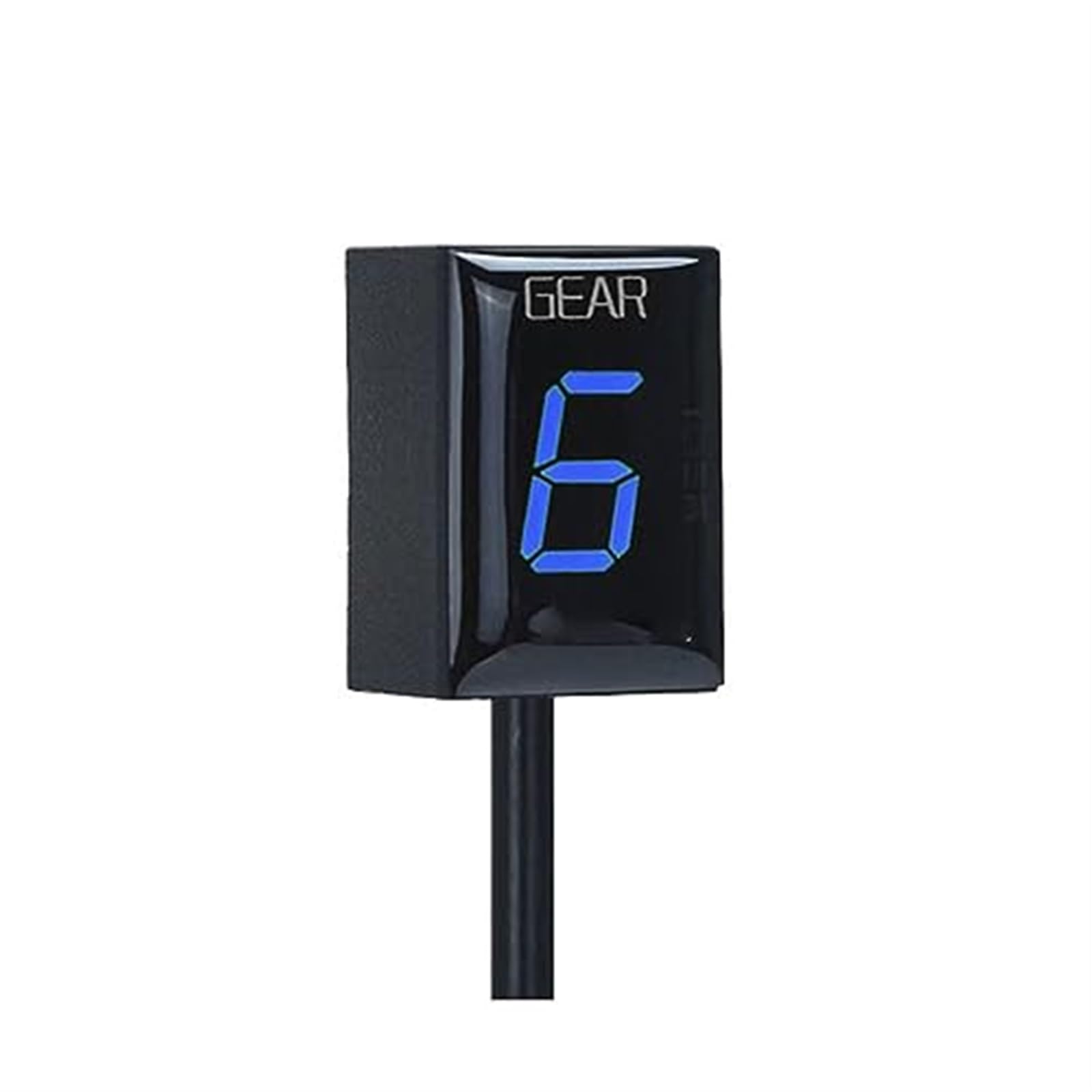 MKVAXR 1–6 Ganganzeige, Geschwindigkeitsmesser, for GSF650 GSF 650 2005 2006 Motorrad-Ganganzeige(Black Blue) von MKVAXR