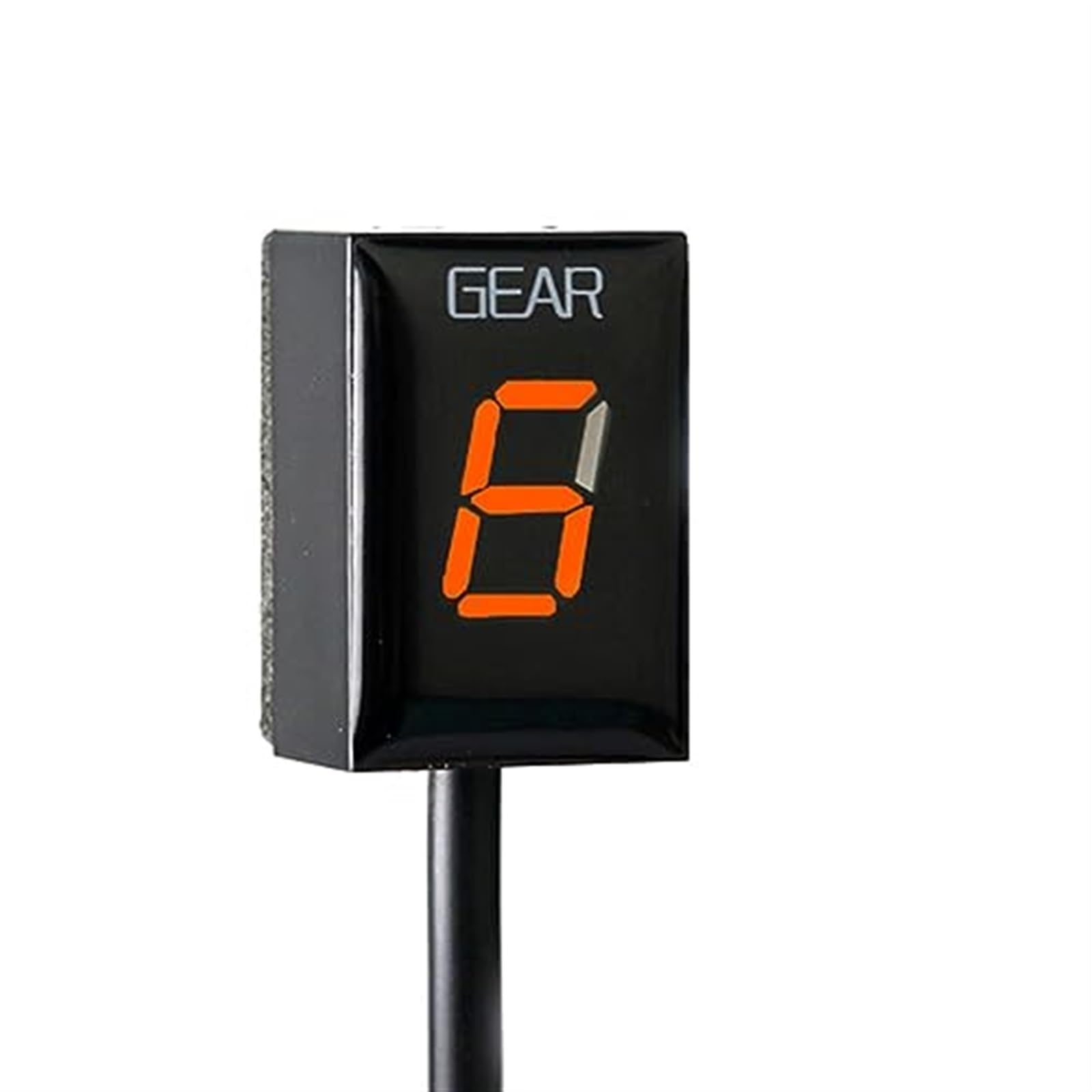 MKVAXR 1–6 Ganganzeige Geschwindigkeitsmesser, for GSX750F 1998–2005 2006 Motorrad-Ganganzeige(Black Orange) von MKVAXR