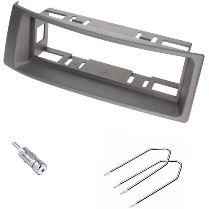 MKVAXR 1-DIN-Autoradio-Rahmen-Installationssatz, 1-DIN-Frontplattenrahmen-Stereo, for Megane Scenic Autoradio-Armaturenbrett von MKVAXR