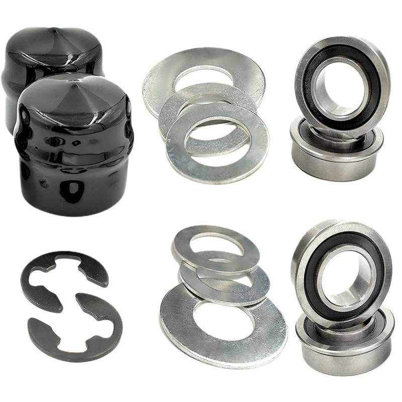 MKVAXR 1 Satz Umrüstsatz for Vorderradbuchse und Lager, Ersatz for Rasenmäher Husqvarna 532009040 9040H von MKVAXR