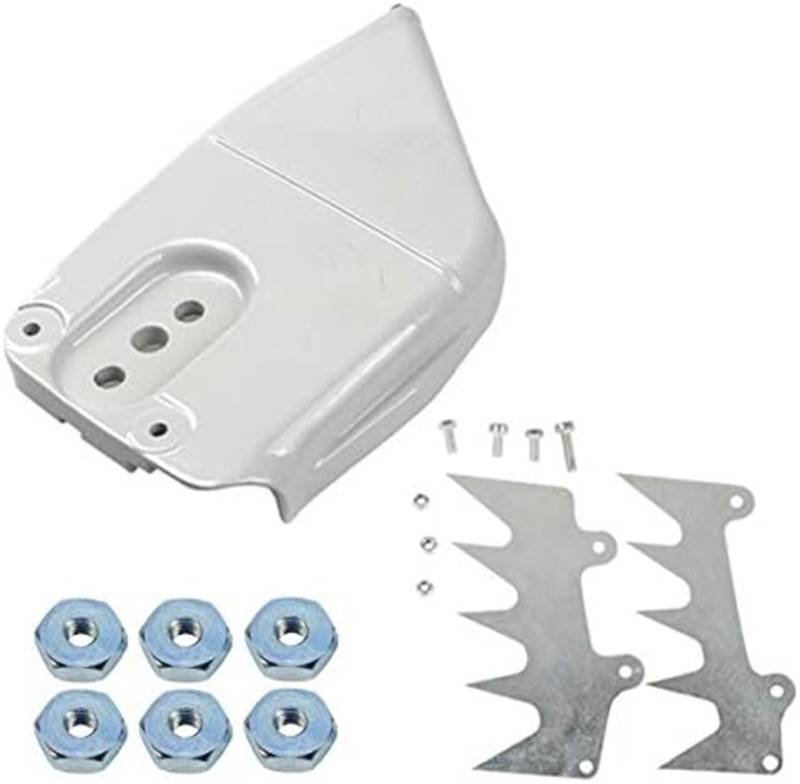 MKVAXR 1125 640 1701 Kupplungsseitige Kettenradabdeckung + 1122 664 0503 Stoßstangen-Spike-Set + Kettenradabdeckungs-Stangenmutter, for 044 046 064 066 MS440 MS460 MS650 MS660 Kettensägen Kettensägen- von MKVAXR