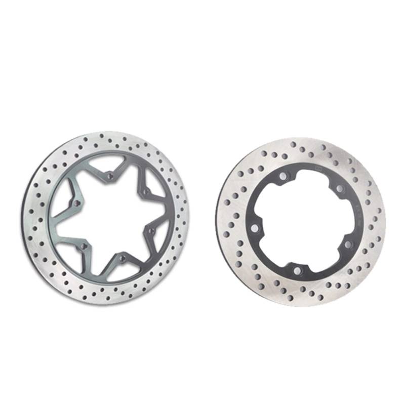 MKVAXR 2-teiliges Motorrad-Bremsscheiben-Rotor-Kit for vorne und hinten, for Suzuki, GW250 Inazuma DC 2013-2017 von MKVAXR