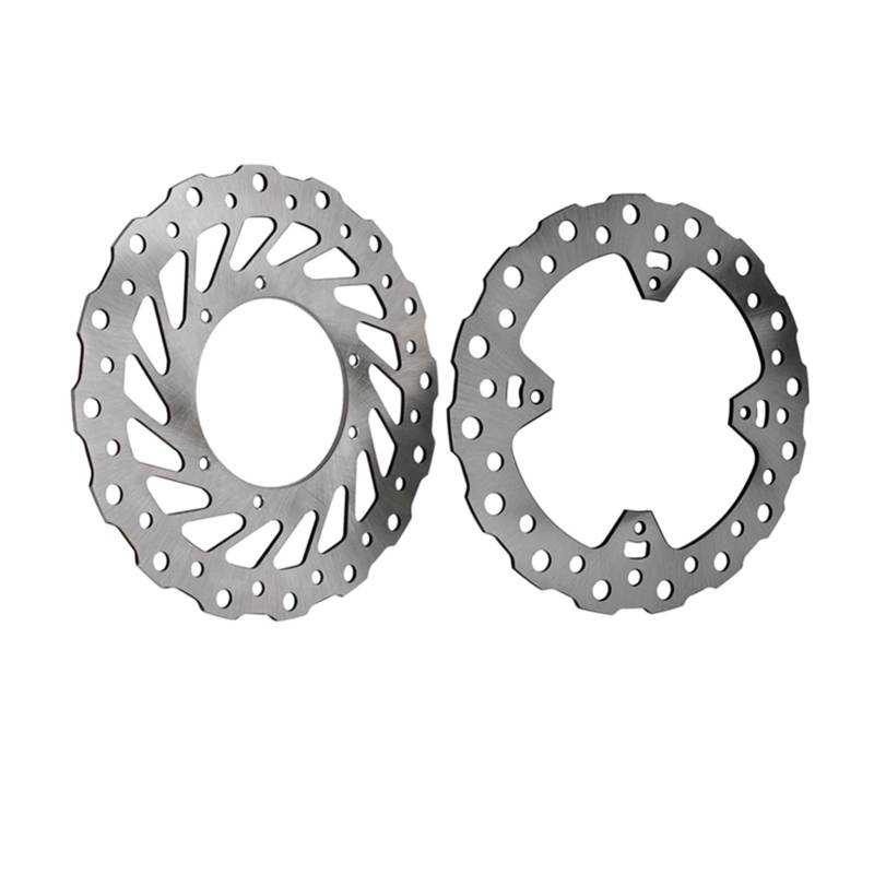 MKVAXR 2PC Motorräder Hinten Und Vorne Bremsscheibe Rotor CR125R 2002 CR250R 2002-2007 CRF250R 2004-2013 CRF250X 2004 CRF450X 2005-2017 CRF450R(Dark Grey) von MKVAXR
