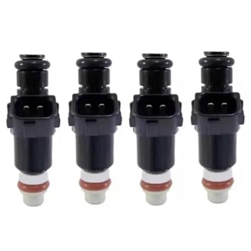 MKVAXR 4 x Einspritzventil 16450 PWA 003 16450 RGA 003 for City 1.3L Auto-Kraftstoffeinspritzdüse von MKVAXR