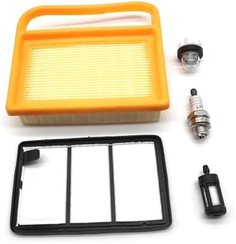 MKVAXR 4238 140 4401 Luftfilter-Kit mit Primer-Ballon-Kraftstoff-Tune-Up, for STIHL, TS410 TS420 Beton-Trennsäge Luftfilter-Tuning-Kit von MKVAXR