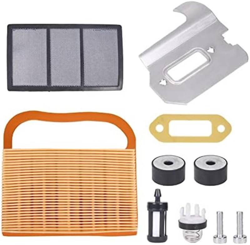MKVAXR 4238 140 4401 Luftfilter mit Ansaugpumpe, Kraftstoff-Tune-Up-Kit, for STHIL Beton-Trennsäge TS410 TS410Z TS420 TS420Z Luftfilter-Tuning-Kit von MKVAXR