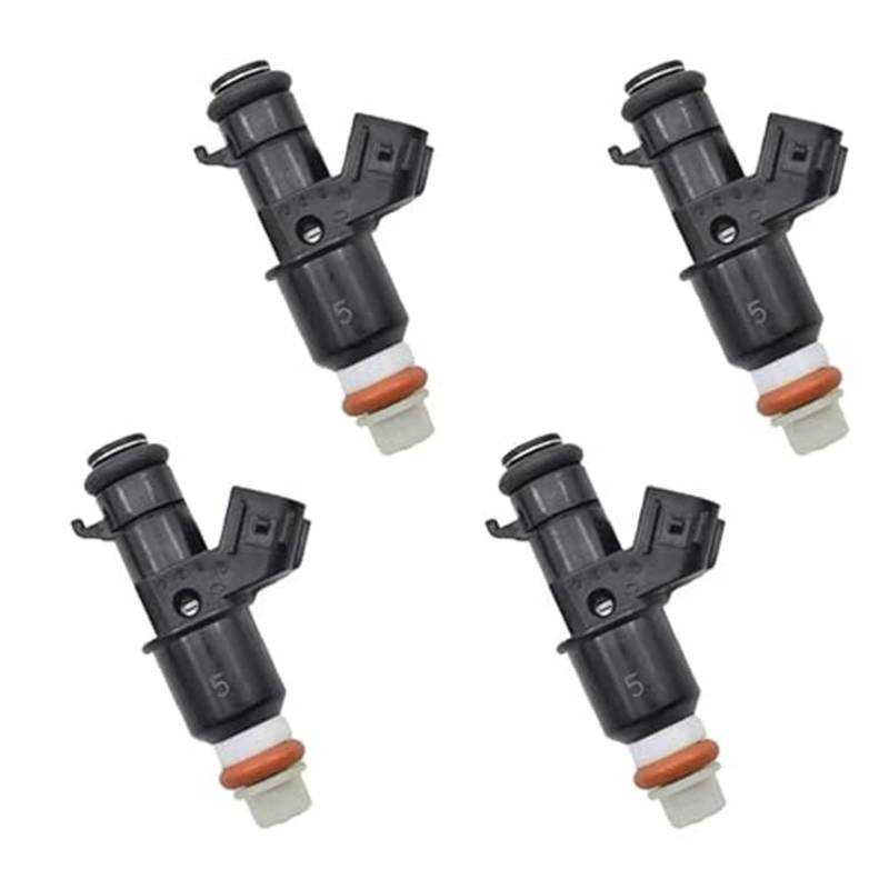 MKVAXR 4PCS Kraftstoff Injektor Düse 16450-RZP-003 16450RZP003 Kompatibel mit for CR-V 2,0 L for CRV 2,0 L Auto-Kraftstoffeinspritzdüse von MKVAXR