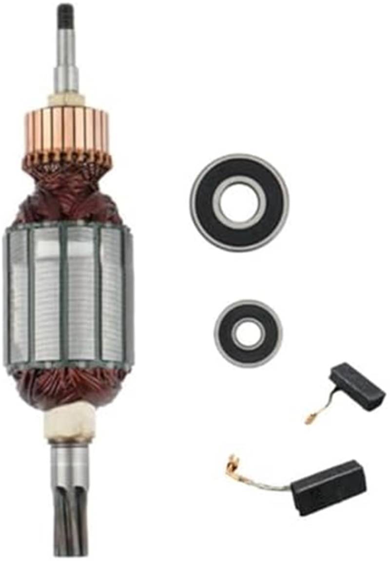 MKVAXR 5 Stück, for Rotorbaugruppe mit Kohlebürsten und Lagern, for HR4010C HR4001C HR4011C Ankerrotor von MKVAXR