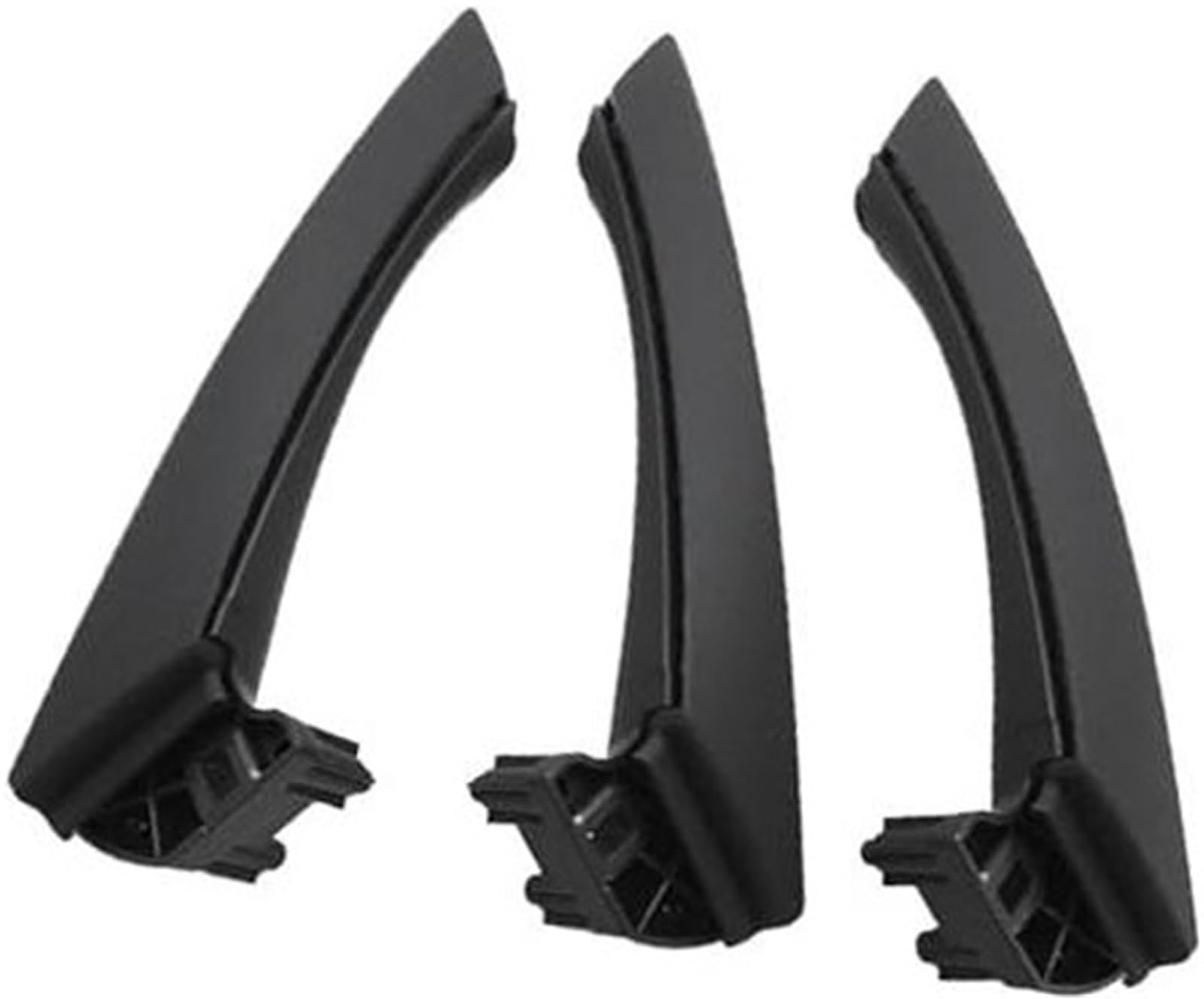 MKVAXR 51419150335L, for, 3er E90 E91 E92 316 318 320 325 328i 2004 2005–2012, kompletter Satz LHD RHD Beifahrer-Innentürgriff-Abdeckungsverkleidung(Black Lhd Set Black) von MKVAXR