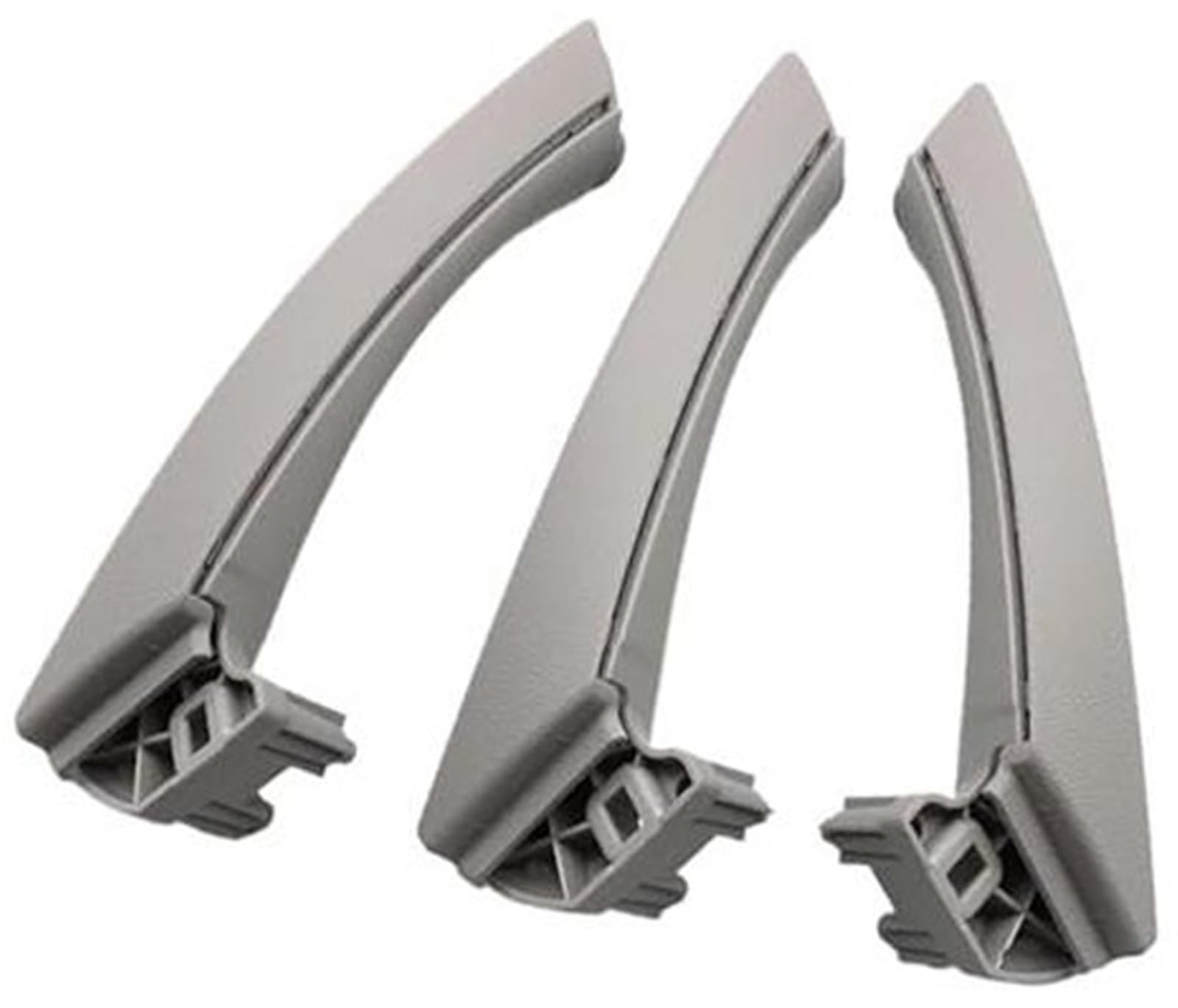 MKVAXR 51419150335L, for, 3er E90 E91 E92 316 318 320 325 328i 2004 2005–2012, kompletter Satz LHD RHD Beifahrer-Innentürgriff-Abdeckungsverkleidung(Black RHD Set Grey) von MKVAXR