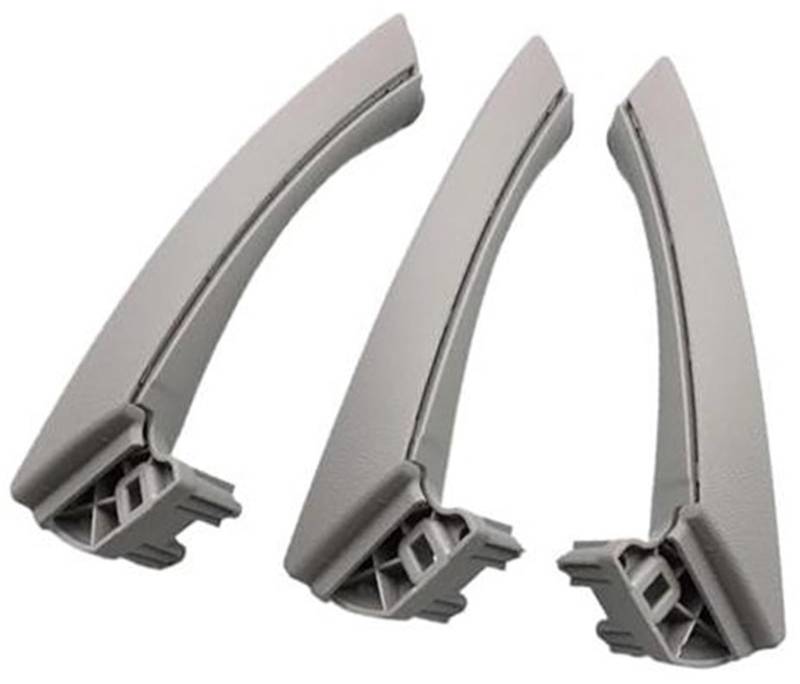 MKVAXR 51419150335L, for, 3er E90 E91 E92 316 318 320 325 328i 2004 2005–2012, kompletter Satz LHD RHD Beifahrer-Innentürgriff-Abdeckungsverkleidung(Black RHD Set Grey) von MKVAXR