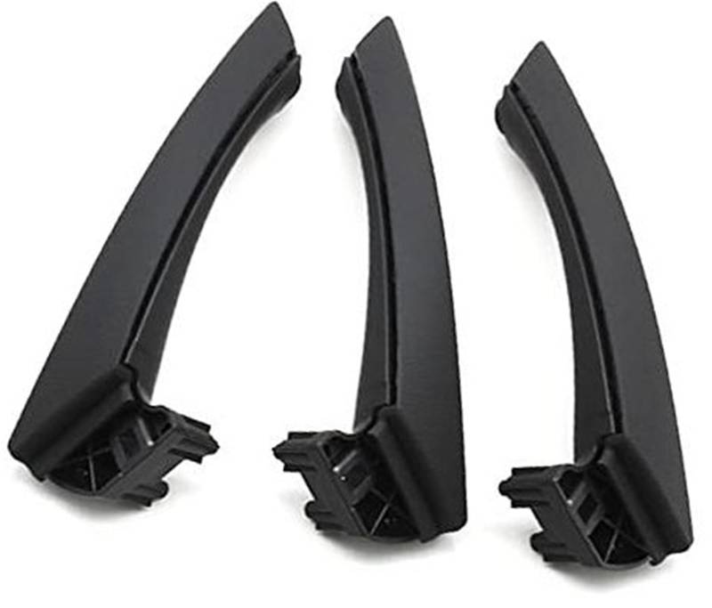 MKVAXR 6 Stück LHD RHD Passagier-Innentürgriff-Abdeckungsverkleidung, for, 3er-Serie E90 E91 E92 316 318 320 325 328i 2004–2012(Black) von MKVAXR