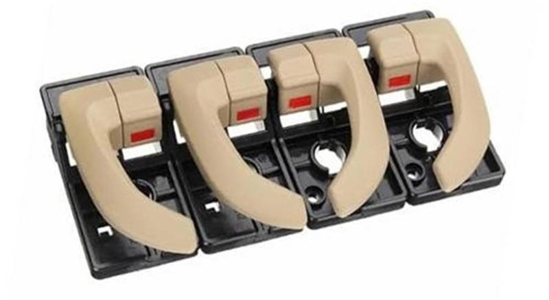 MKVAXR 82620-2Z02, for Hyundai, for Tucson 2005 2006 2007 2008 2009 Autoinnenraum Innentürgriff Links rechts Set Zubehör(Black 4pcs Beige) von MKVAXR