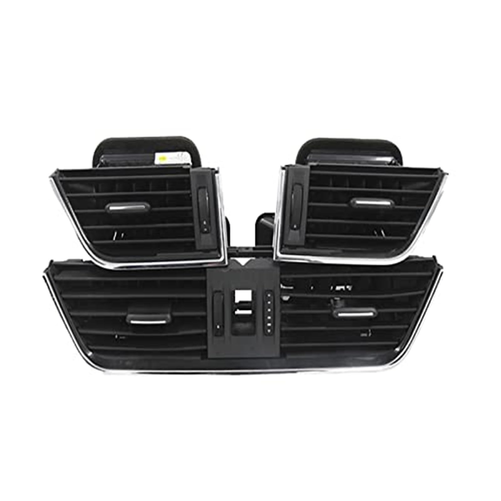 MKVAXR A/C-Auslass Armaturenbrett Air Vent Grill Abdeckung Trim, for Skoda, for Octavia, 3 MK3 A7 2013-2020 5E0819702 5E0820951 5E0819203 5E0819701 Lüftungsgitter(Black 1 Set) von MKVAXR