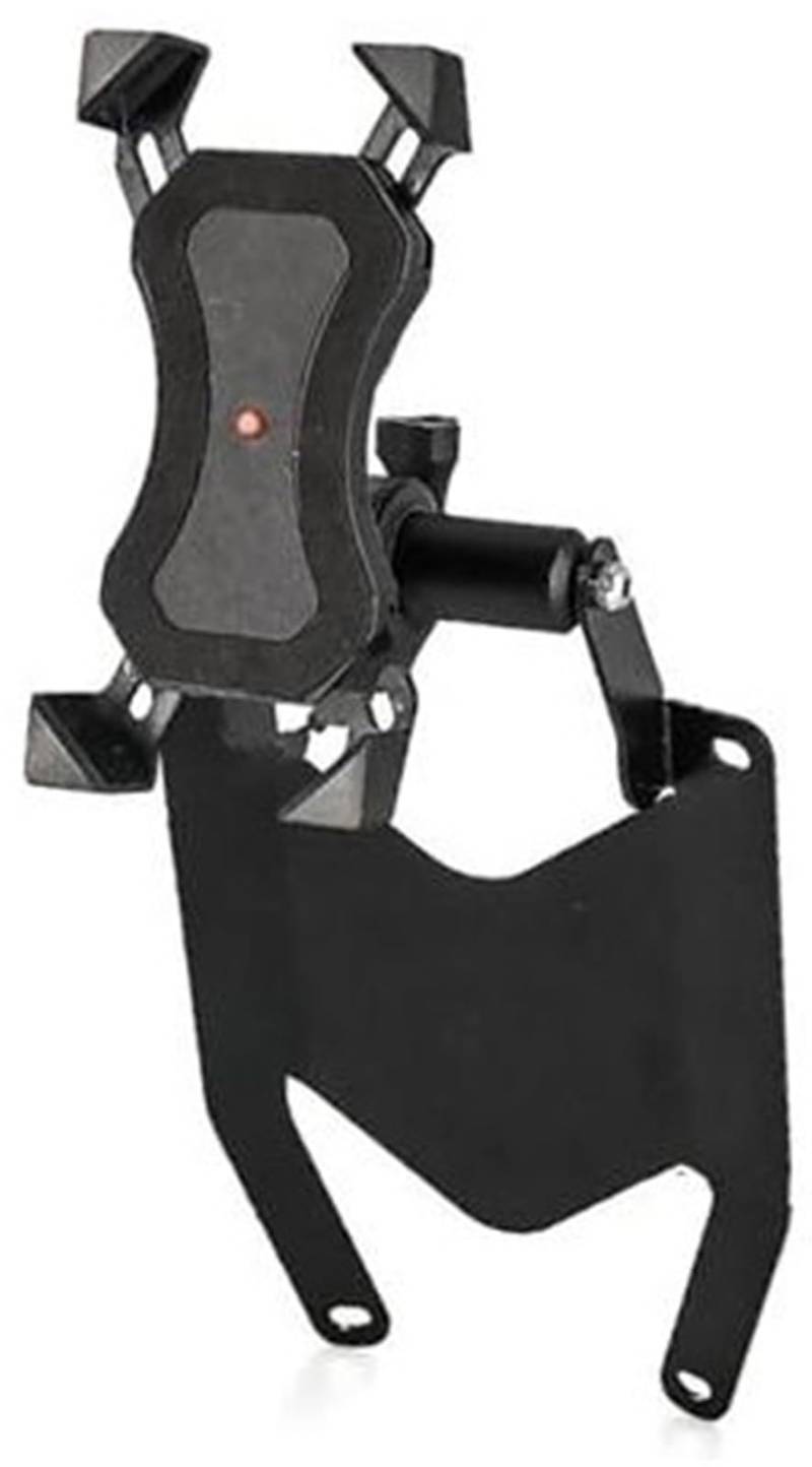 MKVAXR Abnehmbarer Telefonhalter, for MT07 Tracer 700 2016-2020 Unterstützt GPS-Smartphone-Motorrad-Navigationshalterung Handyhalterung Telefonständer(Black C) von MKVAXR