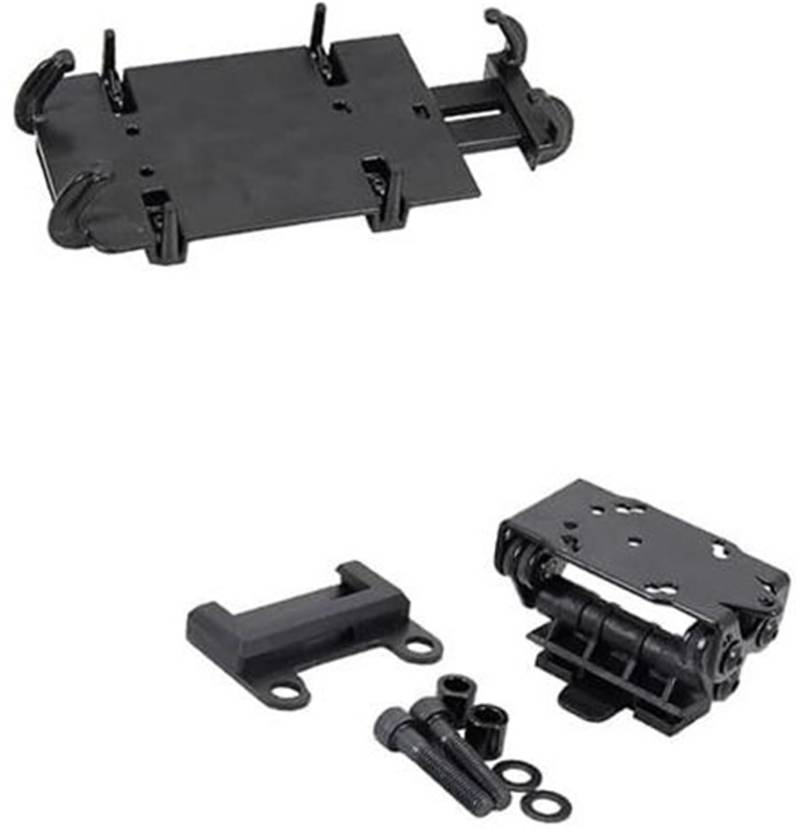 MKVAXR Abnehmbarer Telefonhalter for Scrambler 1100 Sport 2017 2018 2019 2020 2021 USB-Ladehalterung for Telefonnavigation(Black A and C) von MKVAXR