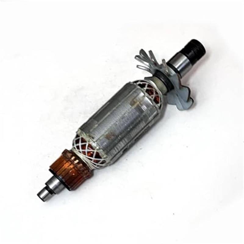 MKVAXR Anker Rotor Stator Teile, for makita, 3701 for Dongcheng M1P-FF-6 Trimmer Anker Anker Stator Spule Ersatz(Black with Bearing) von MKVAXR