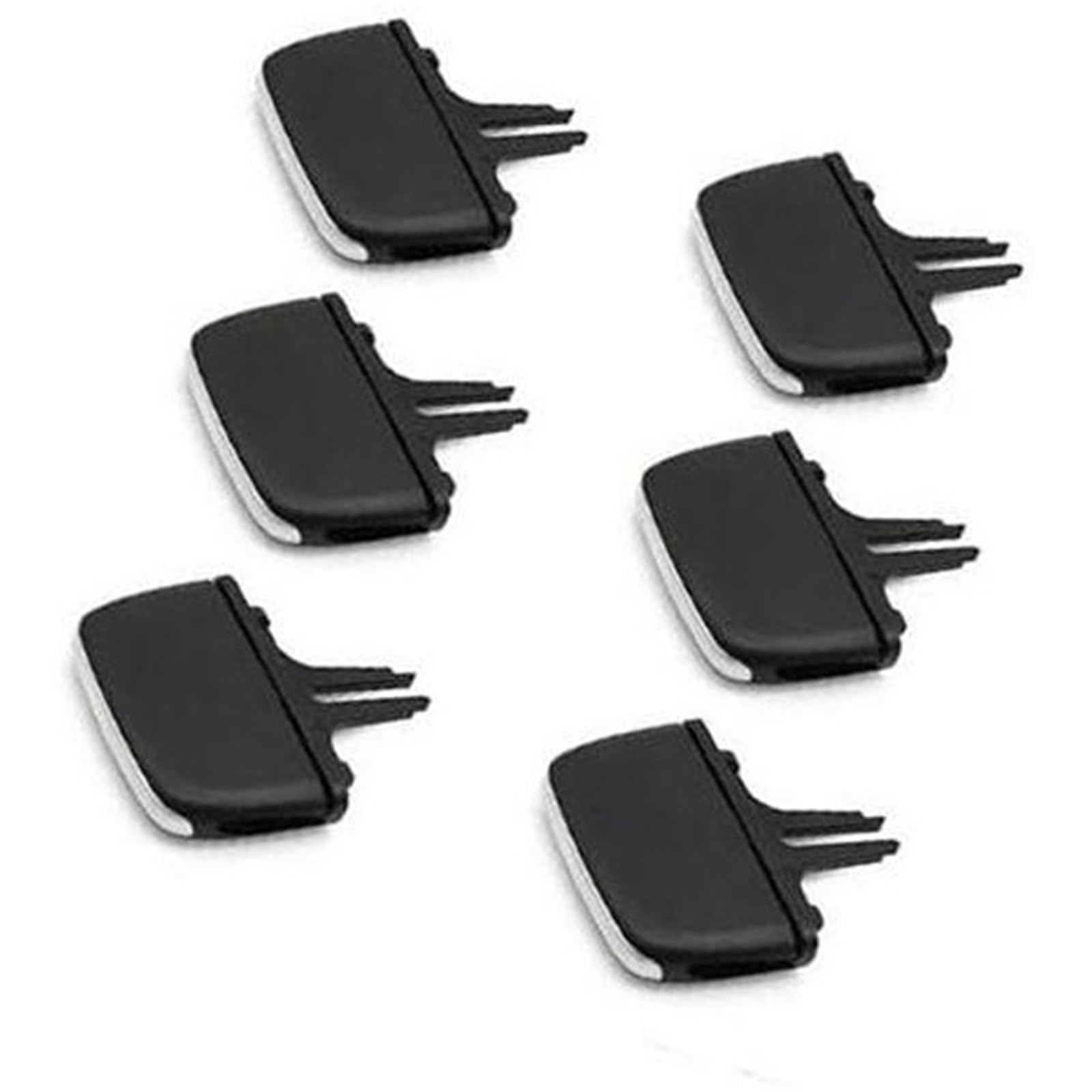 MKVAXR Armaturenbrett-Entlüftungsöffnung, for VOLVO, XC90 V90 S90, Auto-Klimaanlagen-Entlüftungsclip-Reparatursatz, vorderer hinterer Kühlergrill-Auslass-Clip-Schieber Lüftungsclip fürs Auto(BLACK One MKVAXR Armaturenbrett-Entlüftungsöffnung, for VOLVO, XC90 V90 S90, Auto-Klimaanlagen-Entlüftungsclip-Reparatursatz, vorderer hinterer Kühlergrill-Auslass-Clip-Schieber Lüftungsclip fürs Auto(BLACK One von MKVAXR