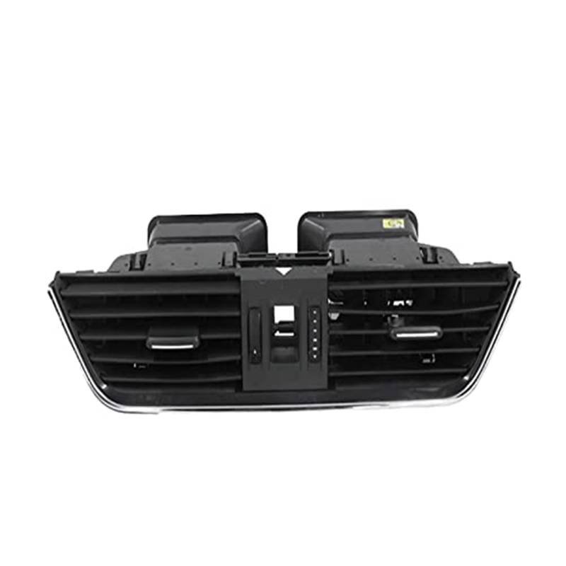 MKVAXR Armaturenbrett Innenraum AC Air Outlet Vent Grill, for Skoda, for Octavia, 3 A7 5E MK3 2013-2020 5E0819701 5E0819702 5E0820951 5E0819203 Lüftungsgitter(Black Centre-1PC) von MKVAXR