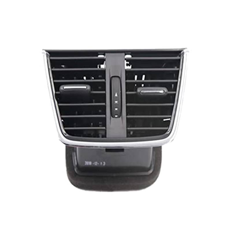 MKVAXR Armaturenbrett Innenraum AC Air Outlet Vent Grill, for Skoda, for Octavia, 3 A7 5E MK3 2013-2020 5E0819701 5E0819702 5E0820951 5E0819203 Lüftungsgitter(Black Rear-1PC) von MKVAXR
