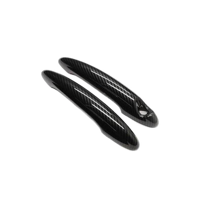 MKVAXR Auto-Außentürgriff, for Mini, for Cooper S JCW R50 R52 R53 R55 R56 R57 R58 R59 R61 2PCSSET Auto-Styling-Zubehör Außentürgriff-Abdeckungsaufkleber Abdeckung für Außentürgriffe von MKVAXR