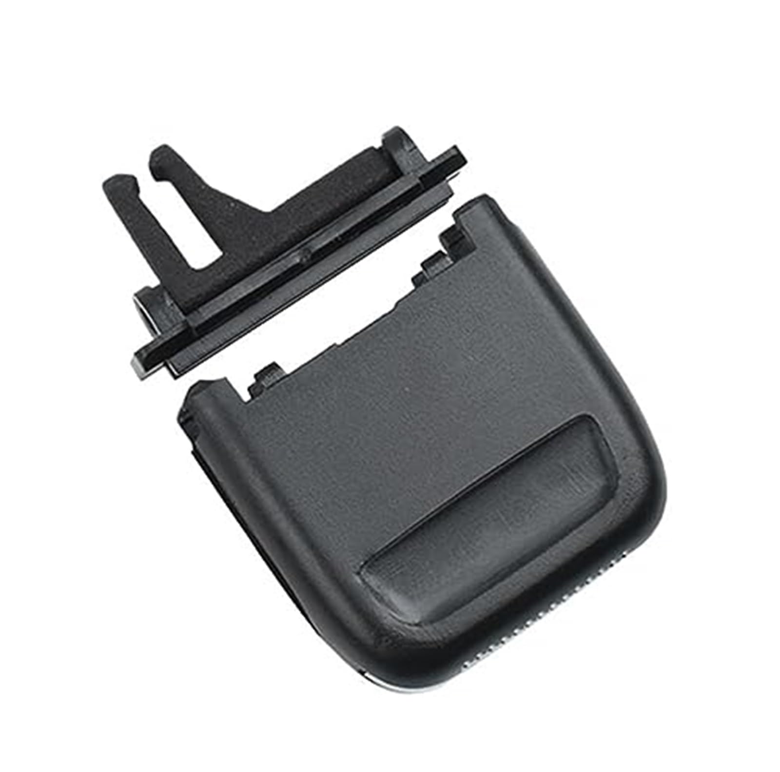 MKVAXR Auto Front Dash AC Klimaanlage Vent Grille Outlet Panel Abdeckung Slider Clip Reparatur Kit, for Porsche, Cayman Boxster 2006-2021 Lüftungsgitter(Black 16-2021 AC Clip 1PCS) von MKVAXR