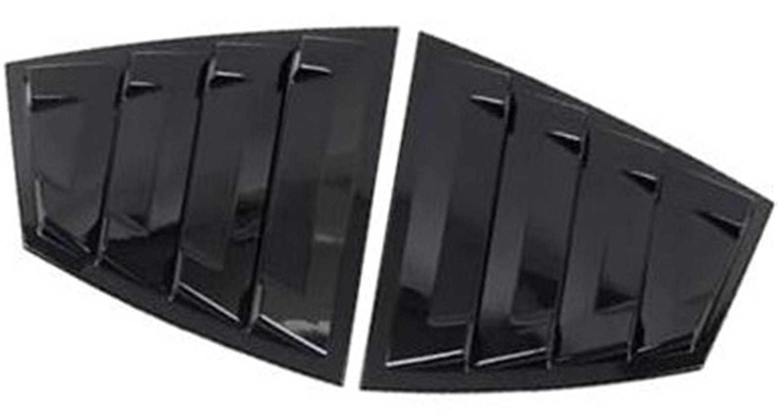 MKVAXR Auto-Heckfenster-Lamellenverschluss-Abdeckungsverkleidung, for Subaru, WRX STi 2015–2021, Fenster-Seitenlüftungsverkleidung, glänzend schwarz MKVAXR Auto-Heckfenster-Lamellenverschluss-Abdeckungsverkleidung, for Subaru, WRX STi 2015–2021, Fenster-Seitenlüftungsverkleidung, glänzend schwarz von MKVAXR
