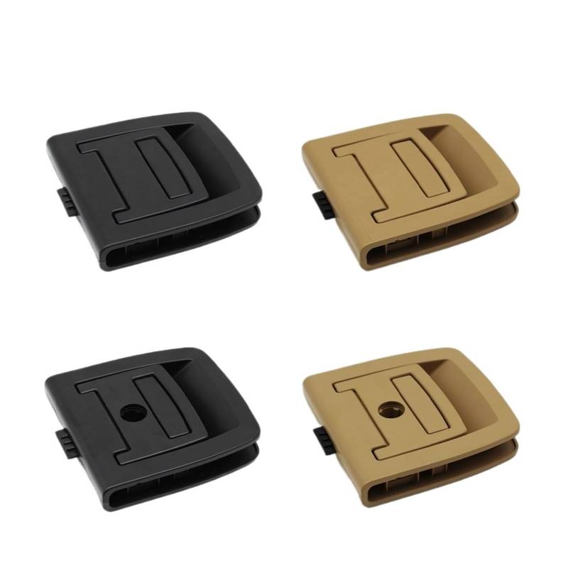 MKVAXR Auto Heckklappengriff Kofferraummatte Kofferraumboden Teppichgriff, for, X5 X6 E70 E71 E72 F15 F16 F07 51479120283,51476958161 Griff für Kofferraummatte(Model A Beige) von MKVAXR