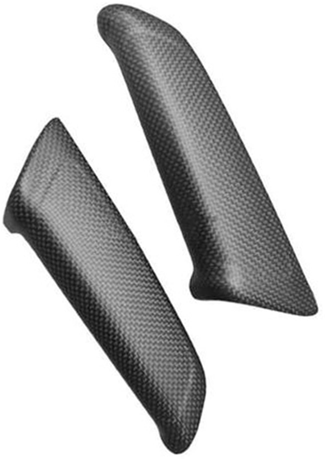 MKVAXR Auto Innentür Handel Armlehne Panel Abdeckung Trim Styling, for Porsche, 911 992 2019 2020 2021 2022 2023 2024(Black Matte Carbon) von MKVAXR