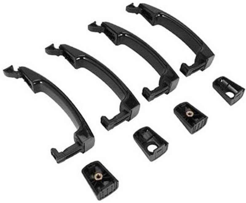 MKVAXR Autoaußenseite vorne Links, for Chevrolet, for Aveo 2007 2008 2009 2010 2011 Vorne hinten Links rechts Außentüraußengriff 96468254 12-teiliges Set Abdeckung für Außentürgriffe von MKVAXR