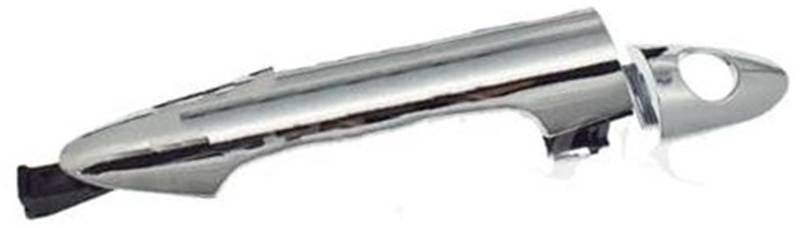 MKVAXR Autoaußenseite vorne Links, for Kia, for Picanto 2011 2012 2013 2014 2015 2016 Chromschwarz vorne hinten Links rechts außen außen neu Abdeckung für Außentürgriffe(Black Chrome Front Right) von MKVAXR