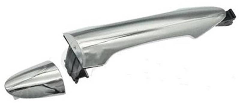 MKVAXR Autoaußenseite vorne Links, for Kia, for Picanto 2011 2012 2013 2014 2015 2016 Chromschwarz vorne hinten Links rechts außen außen neu Abdeckung für Außentürgriffe(Black Chrome Rear Right) von MKVAXR
