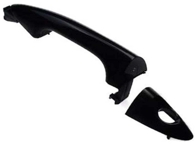 MKVAXR Autoaußenseite vorne links, for Hyundai, for Accent 1.6L L4 2012 2013 2014 2015 2016 2017 Außenseite vorne hinten links rechts Türgriffsatz 826511R000 Abdeckung für Außentürgriffe(BLACK Front R von MKVAXR