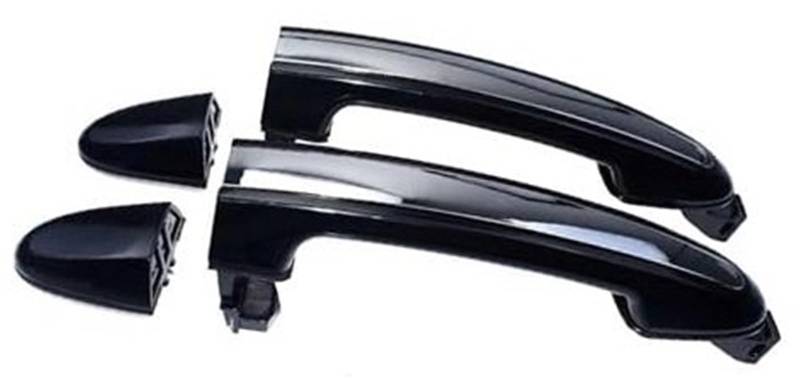 MKVAXR Autoaußenseite vorne links, for Hyundai, for Santa Fe 2.4L 3.5L 2007-2010 2011 2012 Außentürgriff vorne hinten links rechts 826512B000,826612B000,836512B000,836612B000 Abdeckung für Außentürgri von MKVAXR