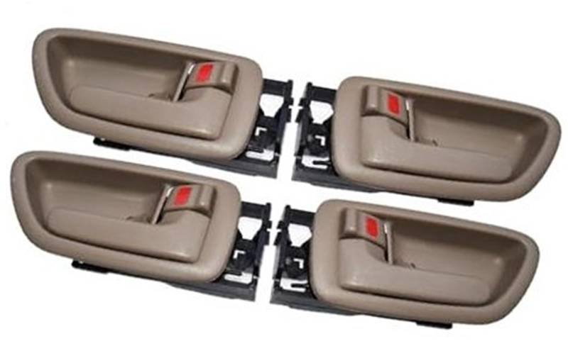 MKVAXR Autoinnenraum Innentürgriff vorne hinten Links rechts, for Toyota, for Sequoia 2001-2007, for Tundra, 4.0L 4.7L 2004-2006 for Avalon 3.0L 2000-2004(Beige) von MKVAXR