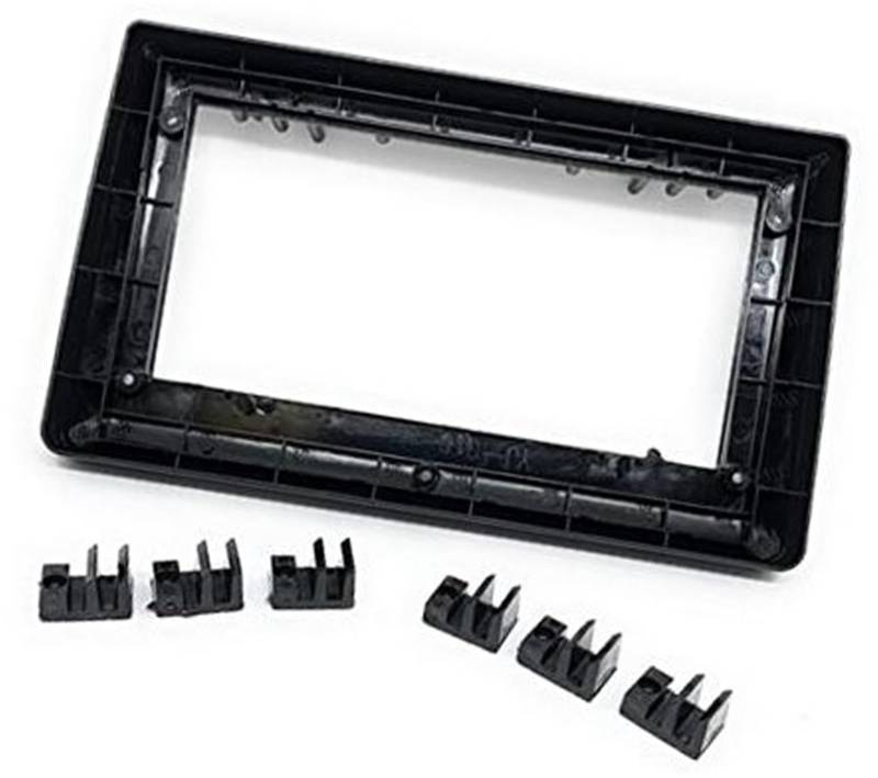MKVAXR Autoradio Rahmen Adapter Frontblende Rahmen 10" Zoll auf 2 DIN Anordnung Autoradio-Armaturenbrett von MKVAXR