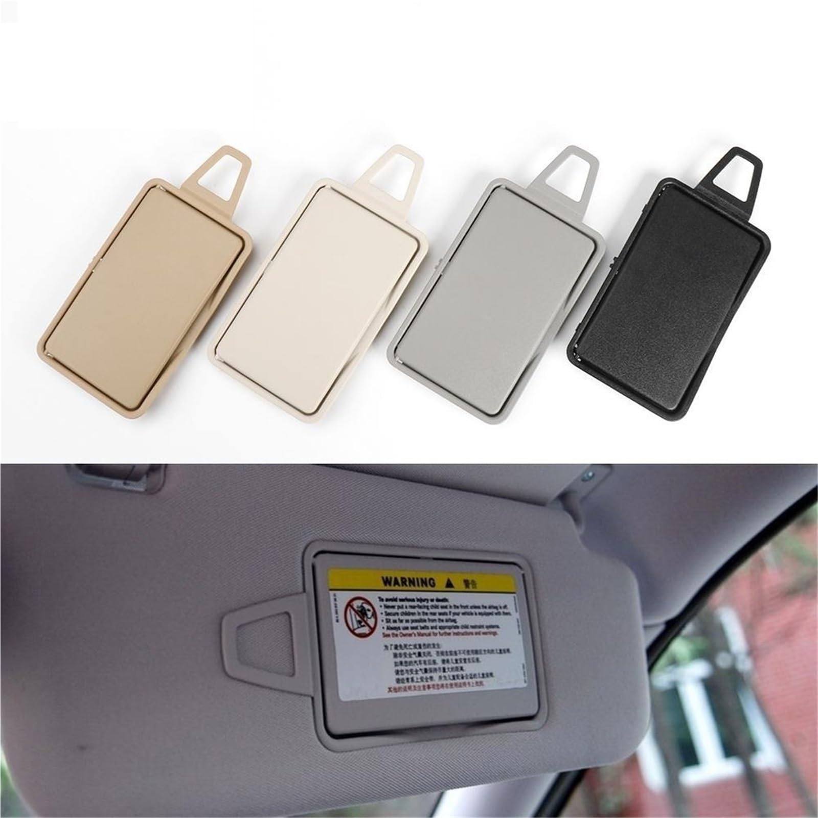 MKVAXR Autozubehör Auto Sonnenblende Spiegel Make-Up Sonnenschutz Kosmetikspiegel Abdeckung, for Mercedes Benz, E Klasse W211 2003-2010 2118100310 Make-up-Spiegel für die Sonnenblende im Auto(Yellow L MKVAXR Autozubehör Auto Sonnenblende Spiegel Make-Up Sonnenschutz Kosmetikspiegel Abdeckung, for Mercedes Benz, E Klasse W211 2003-2010 2118100310 Make-up-Spiegel für die Sonnenblende im Auto(Yellow L von MKVAXR