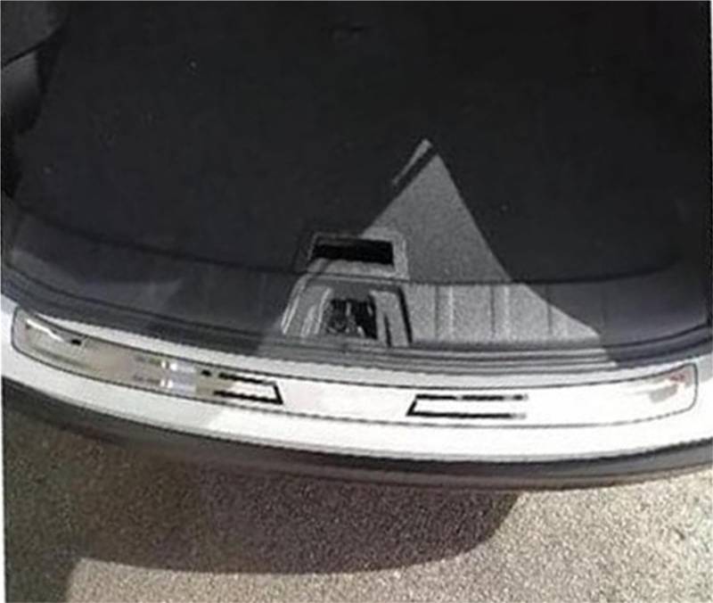 MKVAXR Autozubehör Kofferraumverkleidung Türschweller Auto Heckstoßstangenschutz, for Nissan, for Qashqai, J11 2015 2016 2021 2022 2017 Gummi-Heckstoßstangenschutz von MKVAXR