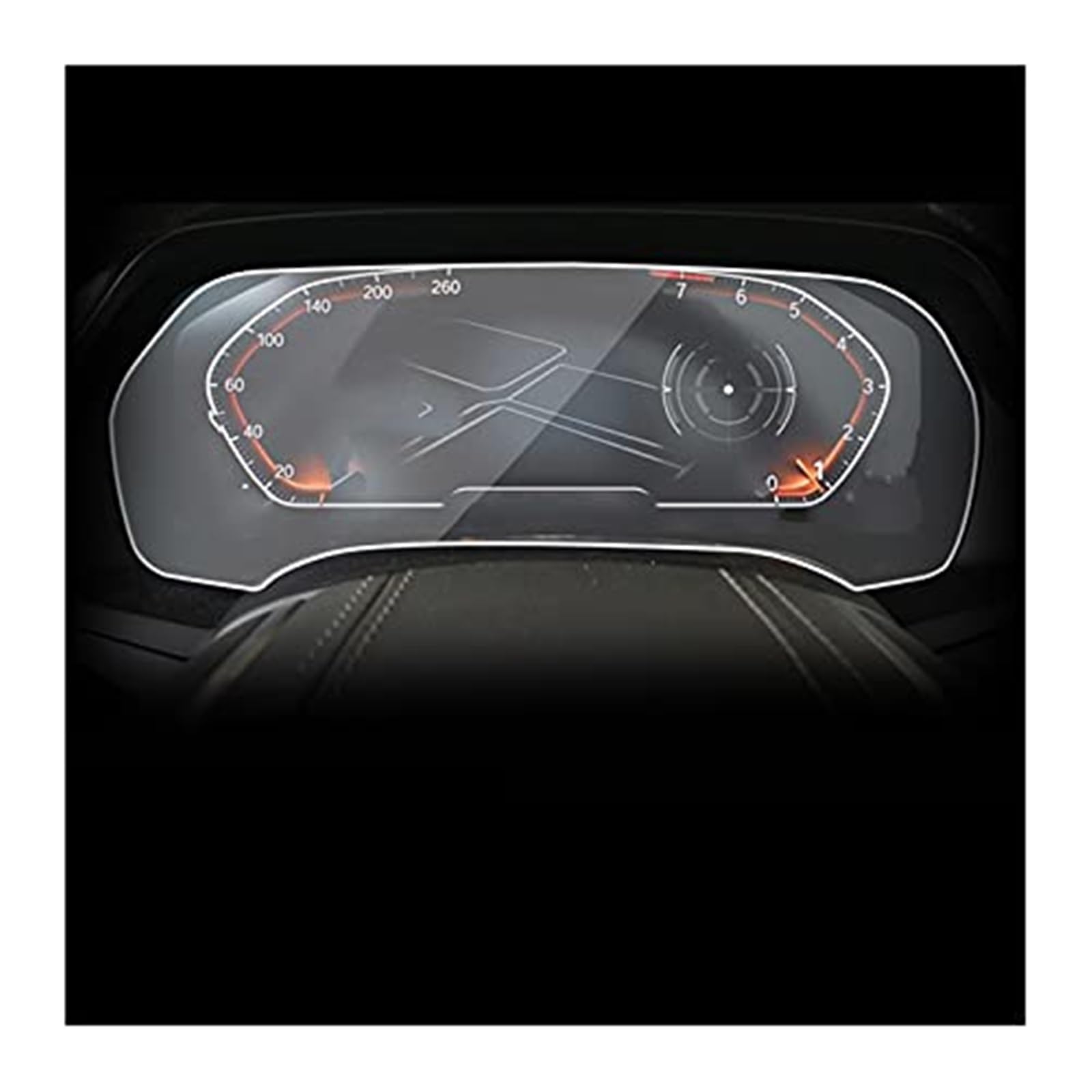 MKVAXR Instrumenten-Displayschutz, for, for G32 Serie 6GT 2020 2021, Auto-GPS-Navigation, LCD-Bildschirm, gehärtetes Glas, Schutzfolie, gehärteter Glasschutz Auto-Displayschutz(Black Speedometer Film MKVAXR Instrumenten-Displayschutz, for, for G32 Serie 6GT 2020 2021, Auto-GPS-Navigation, LCD-Bildschirm, gehärtetes Glas, Schutzfolie, gehärteter Glasschutz Auto-Displayschutz(Black Speedometer Film von MKVAXR