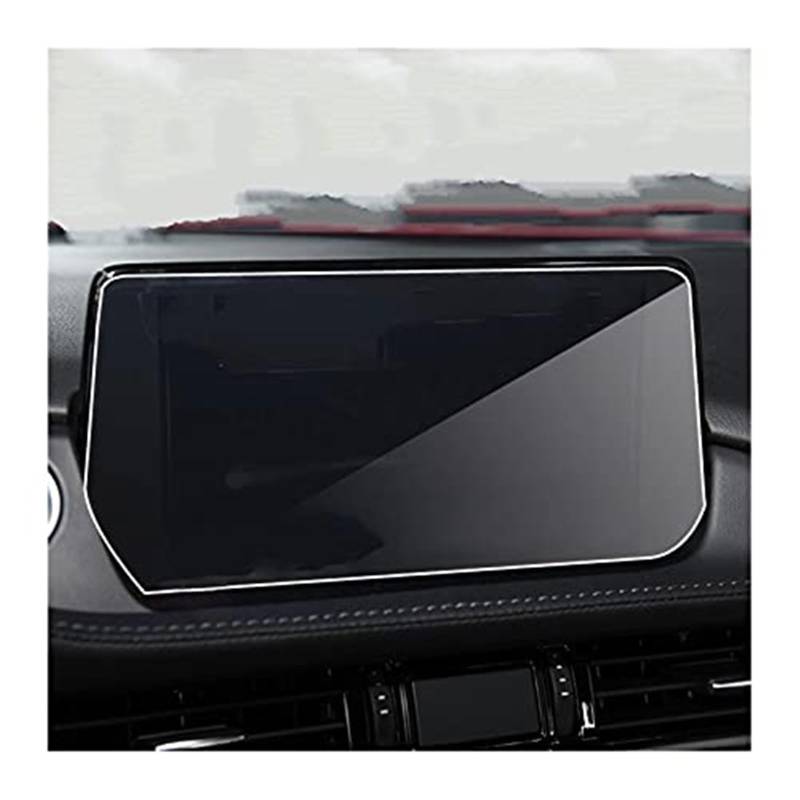 MKVAXR Instrumenten-Displayschutz, for Mazda, 6 for Atenza 2014 2015 2016 2017 2018 2019 2020, Auto-GPS-Navigation, gehärtetes Glas, Displayschutzfolie, gehärtetes Glas Auto-Displayschutz(BLACK For At von MKVAXR