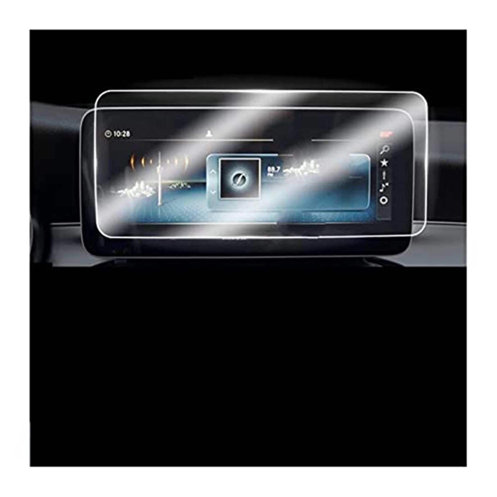 MKVAXR Instrumenten-Displayschutz, for Mercedes, for Benz, GLC X253 C253 2015–2020, Auto-Navigation, GPS-Display, Schutzglas, gehärtetes Armaturenbrett, Schutzfolie, gehärtetes Glas Auto-Displayschutz MKVAXR Instrumenten-Displayschutz, for Mercedes, for Benz, GLC X253 C253 2015–2020, Auto-Navigation, GPS-Display, Schutzglas, gehärtetes Armaturenbrett, Schutzfolie, gehärtetes Glas Auto-Displayschutz von MKVAXR