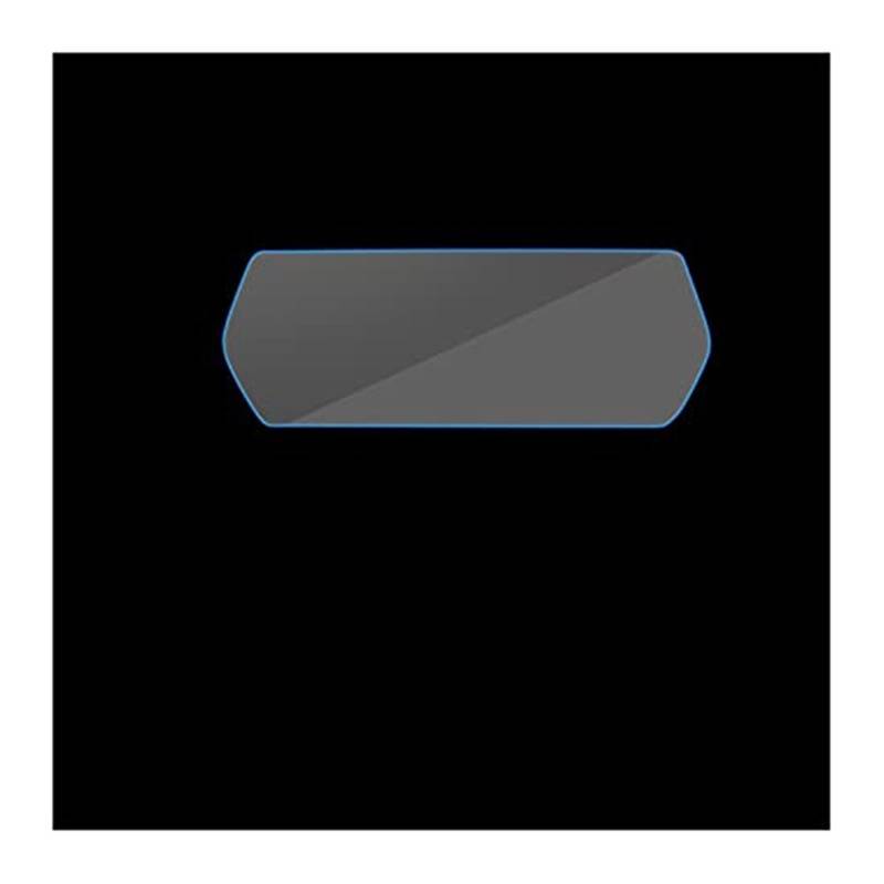 MKVAXR Instrumenten-Displayschutz, for Tesla, for Modell 3 YXS, Auto-GPS-Navigations-Displayschutz, Armaturenbrett-Schutzfolie, gehärtetes Glas, Schutzfolie aus gehärtetem Glas Auto-Displayschutz(BLAC von MKVAXR