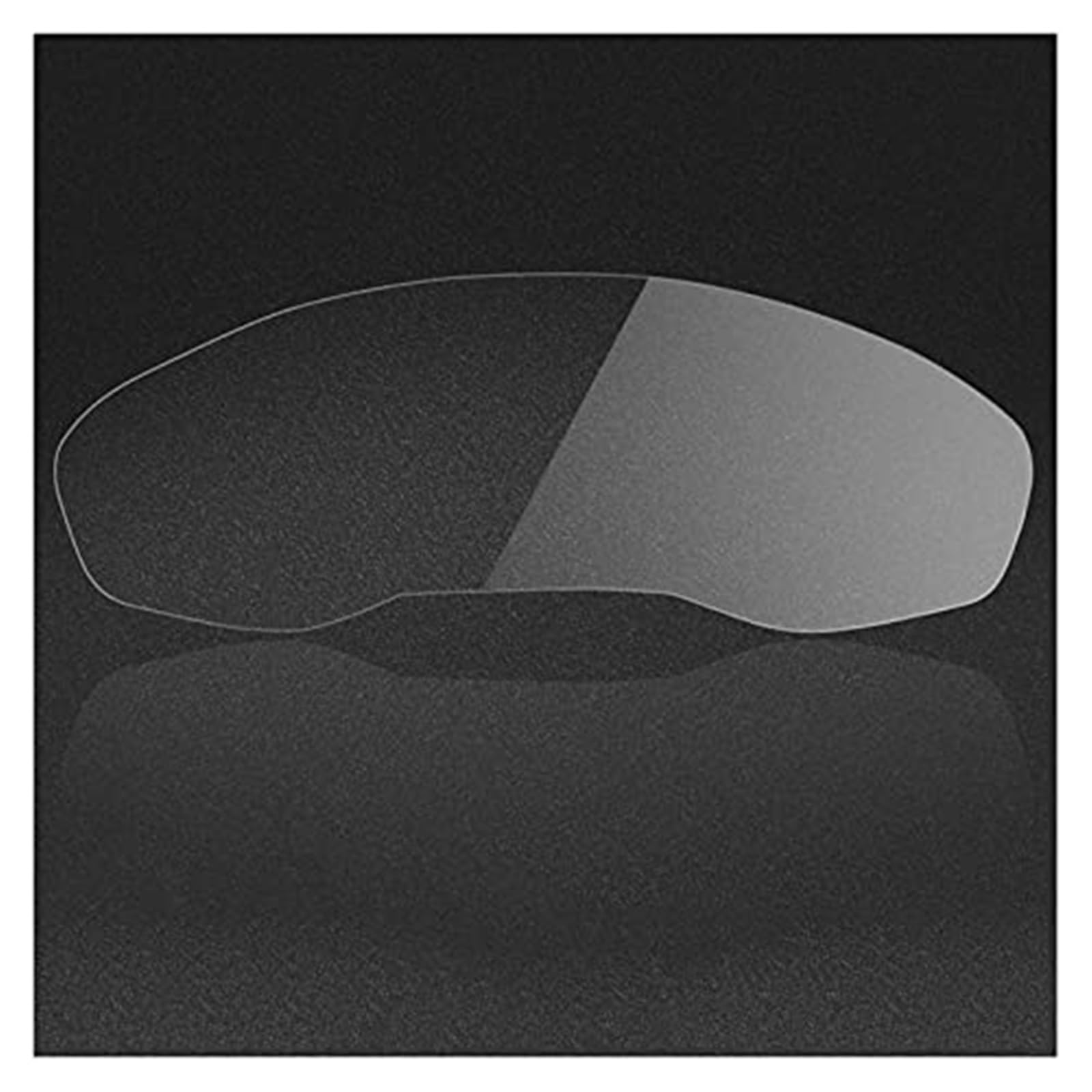 MKVAXR Instrumenten-Displayschutz for Q5 FY 2018 2019, Auto-Armaturenbrett-Schutzfolie, Auto-Navigations-Schutzfolie, TPU-Folie, gehärtetes Glas Auto-Displayschutz(Black Low Mach Display Fil) von MKVAXR