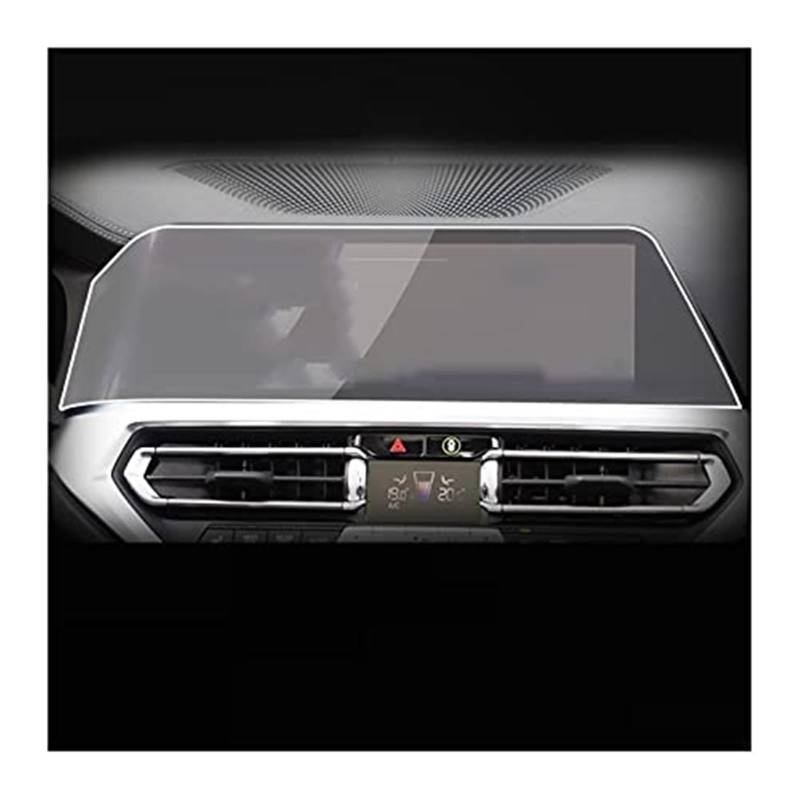 MKVAXR Instrumenten-Displayschutzfolie, for, for G20 G21 3er-Serie 2020 2021, Auto-Navigations-Schutzfolie, TPU-Armaturenbrett-Schutzfolie, gehärtetes Glas Auto-Displayschutz(Black Style 1) von MKVAXR