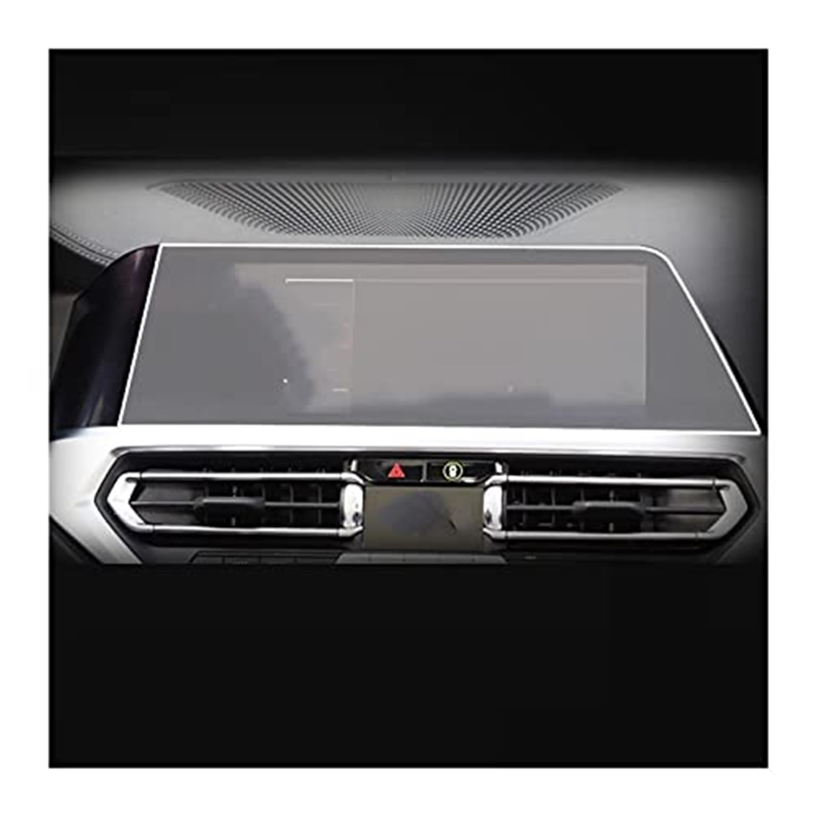 MKVAXR Instrumenten-Displayschutzfolie, for, for G20 G21 3er-Serie 2020 2021, Auto-Navigations-Schutzfolie, TPU-Armaturenbrett-Schutzfolie, gehärtetes Glas Auto-Displayschutz(Black Style 2) von MKVAXR