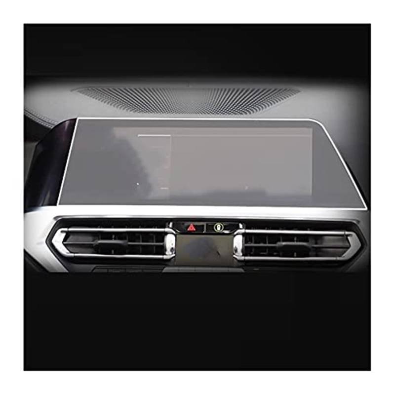 MKVAXR Instrumenten-Displayschutzfolie, for, for G20 G21 3er-Serie 2020 2021, Auto-Navigations-Schutzfolie, TPU-Armaturenbrett-Schutzfolie, gehärtetes Glas Auto-Displayschutz(Black Style 2) von MKVAXR