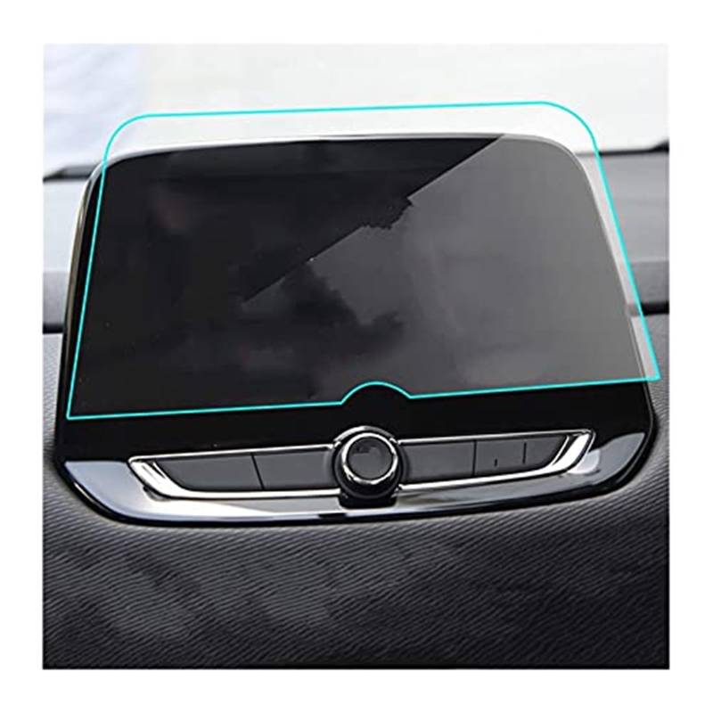 MKVAXR Instrumenten-Displayschutzfolie, for Chevrolet for Trax 2014–2019, Auto-Schutzfolie aus gehärtetem Glas, Auto-GPS-Navigations-Displayschutzfolie aus gehärtetem Glas Auto-Displayschutz(BLACK For von MKVAXR