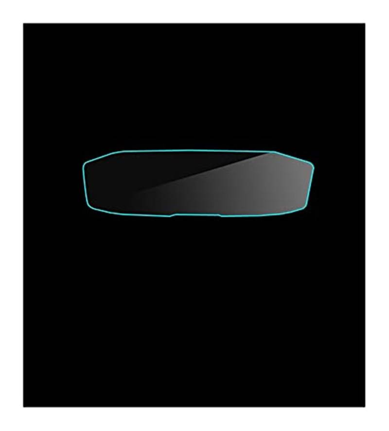 MKVAXR Instrumenten-Displayschutzfolie, for Haval, for H6 2021, Auto-Navigation, gehärtetes Glas, LCD-Display-Schutzfolie, Auto-Armaturenbrett-Schutzfolie, gehärtetes Glas Auto-Displayschutz(BLACK Gps von MKVAXR