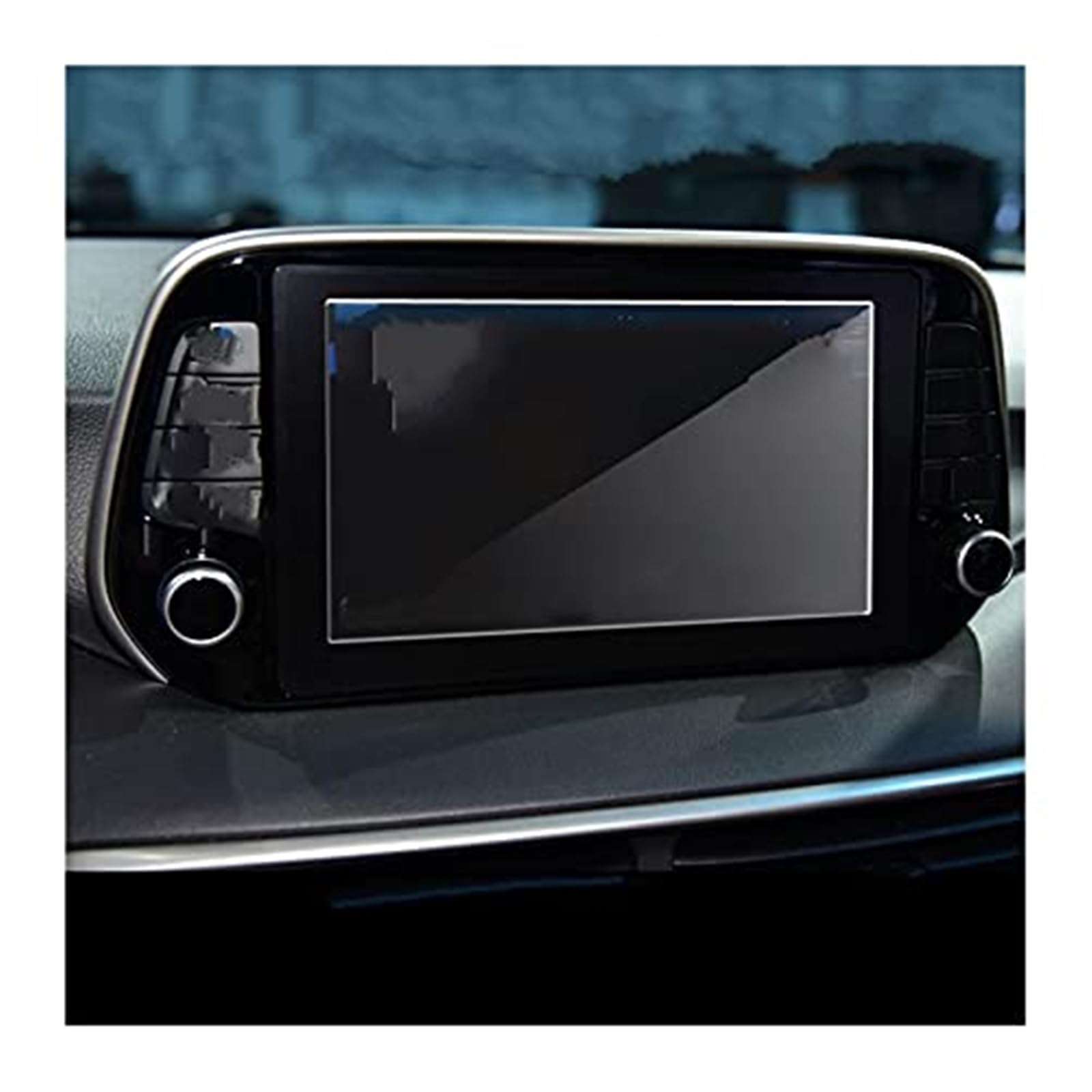 MKVAXR Instrumenten-Displayschutzfolie, for Hyundai, for Santa Fe, for TM 2019 2020, Auto-Navigation, gehärtetes Glas, LCD-Display, Schutzfolie, gehärtetes Glas Auto-Displayschutz MKVAXR Instrumenten-Displayschutzfolie, for Hyundai, for Santa Fe, for TM 2019 2020, Auto-Navigation, gehärtetes Glas, LCD-Display, Schutzfolie, gehärtetes Glas Auto-Displayschutz von MKVAXR