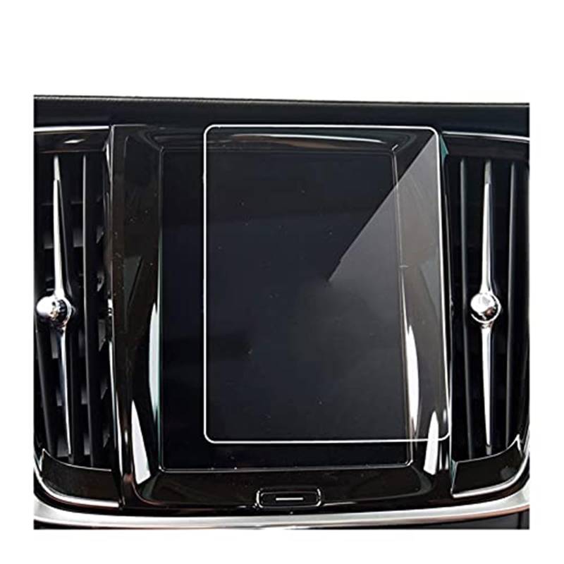 MKVAXR Instrumenten-Displayschutzfolie, for VOLVO, for V60 V90 S90 XC60 2018 2019 2020, Auto-Schutzfolie aus gehärtetem Glas, LCD-Bildschirm, GPS-Navigation, Folie aus gehärtetem Glas Auto-Displayschu von MKVAXR
